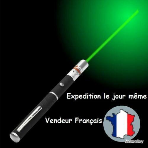 Pointeur Laser Vert Ultra Puissant - Portée 10 Km - Idéal Astronomie Ou Présentation