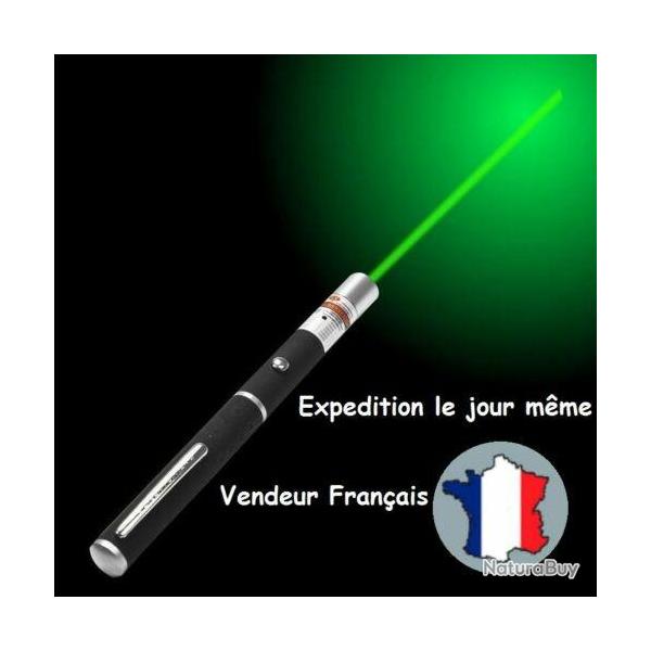 POINTEUR LASER VERT PUISSANT 10KM LAZER POINTER GREEN 1mW STYLO LONGUE PORTEE