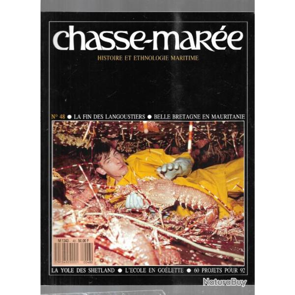 chasse-mar�e n�48 histoire et ethnologie maritime  la fin des langoustiers , l'�cole en go�lette