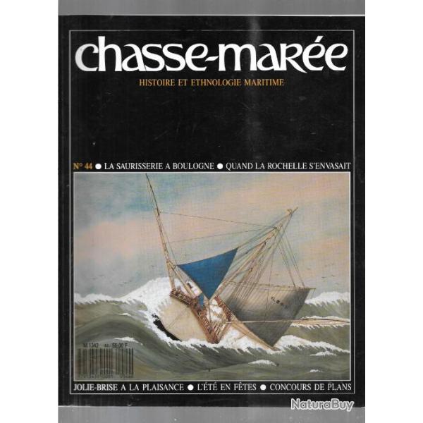 chasse-mar�e n�44 histoire et ethnologie maritime  la saurisserie a boulogne, la rochelle