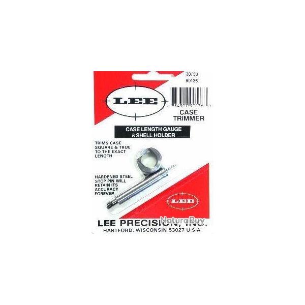 Jauge de longueur d'tui LEE pour calibre 30-30 Win