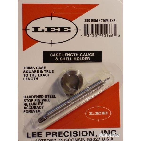 Jauge de longueur d'�tui LEE pour calibre 280 Rem