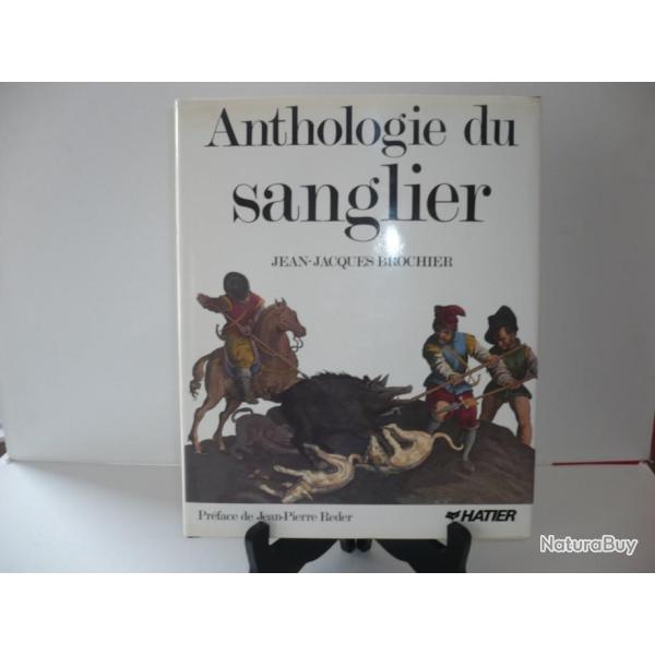 LIVRE ANTHOLOGIE DU SANGLIER