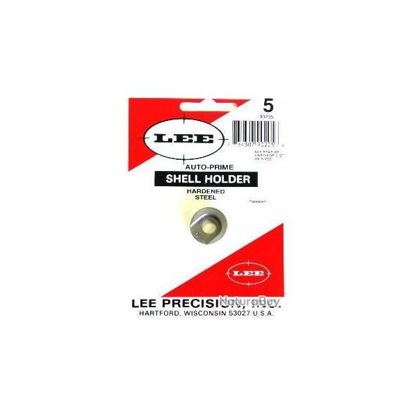 Shell Holder LEE numro 5 pour presse d'amorage