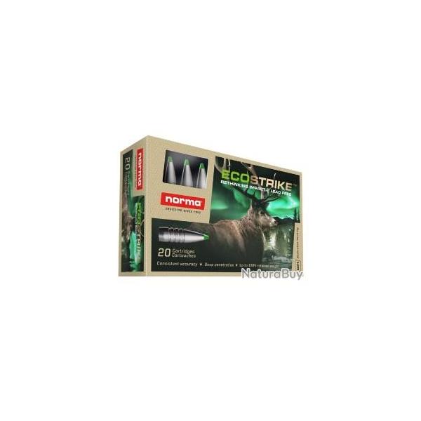 Munitions NORMA cal.8x57jrs ecostrike 160gr 10.4g par 20