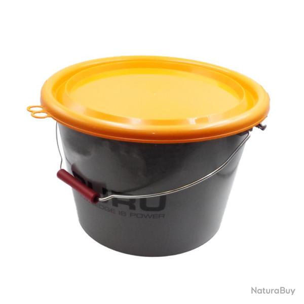 Seau + Couvercle Guru 18ltr Gris