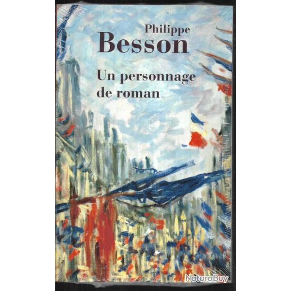 un personnage de roman de philippe besson , emmanuel macron