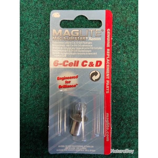 Ampoule de rechange  pour torche Maglite C ou D - Mod�le : 6 Cell