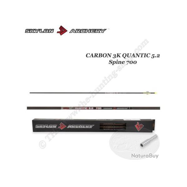 SKYLON ARCHERY 12 Fl�ches Carbone QUANTIC ID 5.2 700 Fl�ches coup�es et inserts coll�s