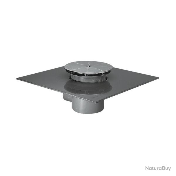 Ideal Standard - Bonde sipho�de � 90 mm sortie horizontale sp�ciale �tanch�it� chrom� - Matura Ideal