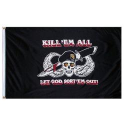 Drapeau Kill Them All Let God Sort (101 Inc)