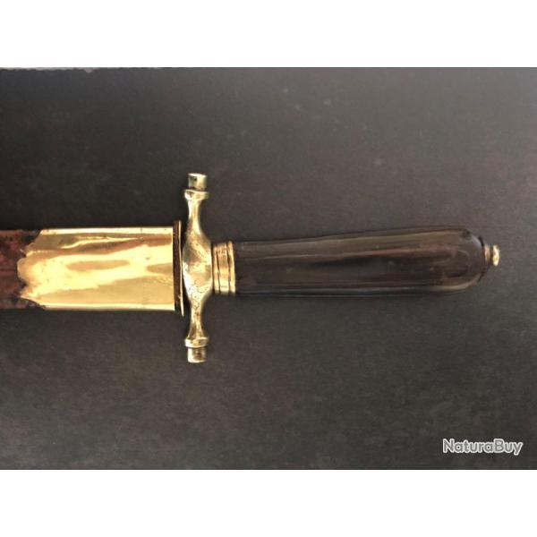 Dague de chasse fin XVIII eme dbut 19emeCelle ci appartenait  mon grand pre