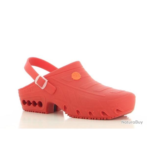 Sabots de bloc op�ratoire Oxypas Oxyclog Rouge 45 / 46