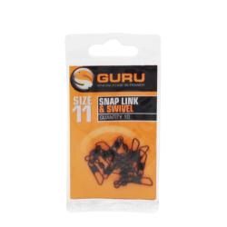 Swivel and Snap Link - Emerillon Agrafe Taille 11 Guru