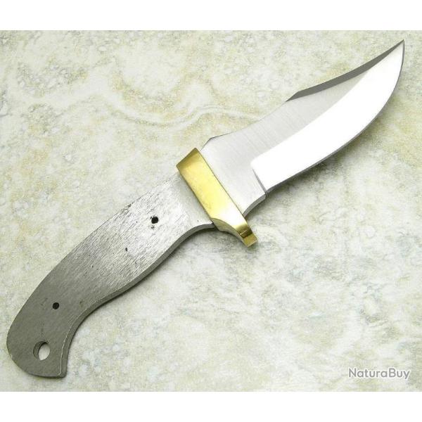 BL085 3 Lames A Customiser le manche Lame Acier Inox Garde en Laiton