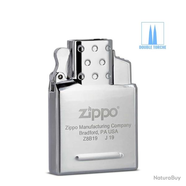 Insert Double Flamme Temp�te pour Personnaliser son Briquet Zippo