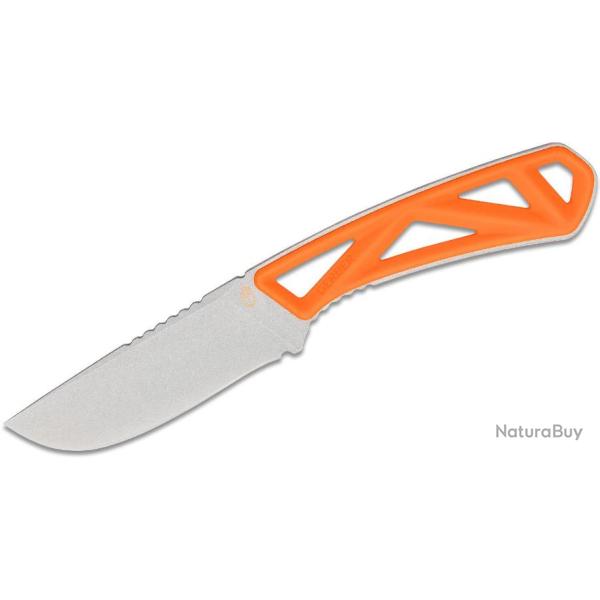 Couteau Gerber Exo-Mod Drop Point Orange Lame Acier 7Cr17MoV Etui Polymer G1796