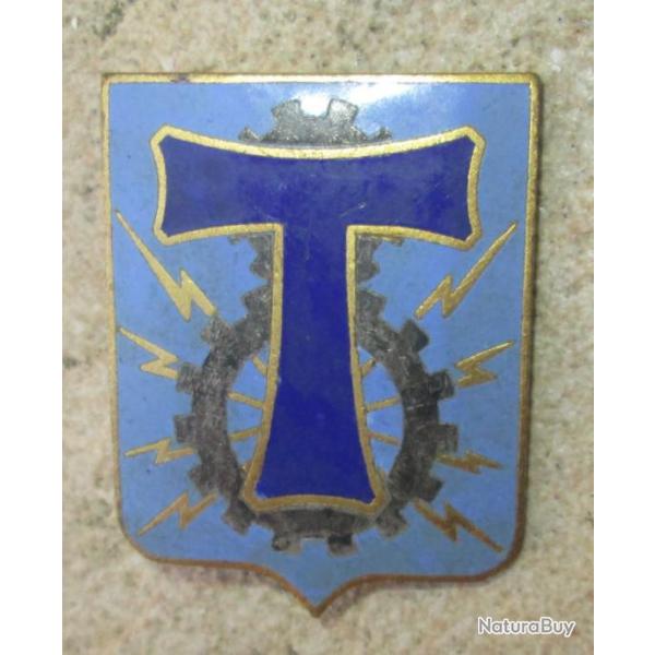 Service du Mat�riel des Transmissions, �mail, guilloch� argent�