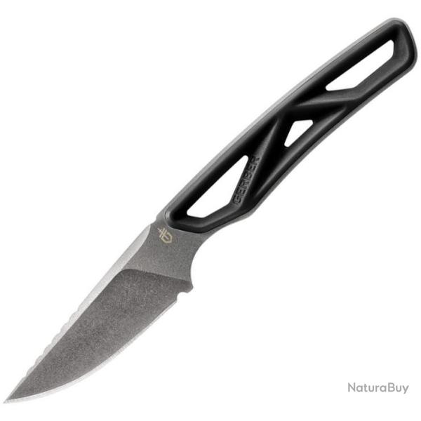 Couteau Gerber Exo-Mod Caper Black Lame Acier 7Cr17MoV Etui Polymer G1801
