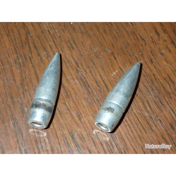 Lot de 2 ogives - 148 grains - 7,8 mm