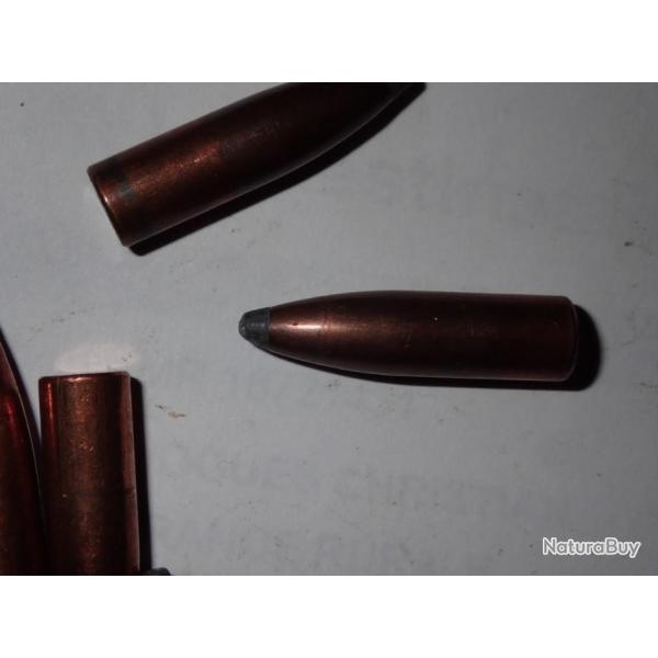 Lot de 6 ogives - 145 grains - 7,2 mm - 284 - sp