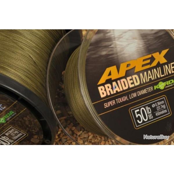 Tresse Apex Braided Mainline 1200 M 50