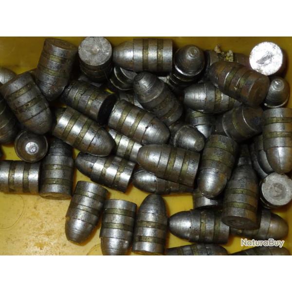 Boite de 53 ogives - 8,2mm 325 - 109gr - Nez rond