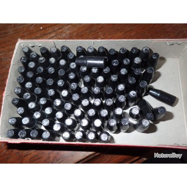 Boite de 100 ogives plastifi�es - 8,2mm 323 - 148gr - H&N