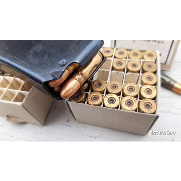 vend cartouches de manipulation russe 7.62 x 25 en laiton