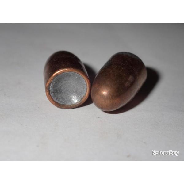 Lot de 2 ogives - 77 grains - 7,8 mm - 308 - Blind� Nez rond