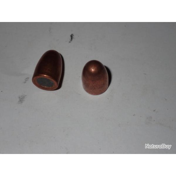 Lot de 2 ogives - 70 grains - 7,9mm - 311 - Blind� Nez rond