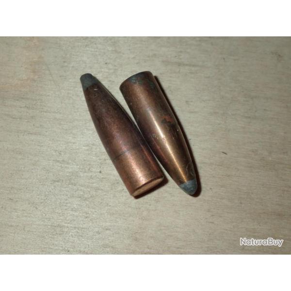 Lot de 2 ogives - 165 grains - 7,8mm - 308 - SP