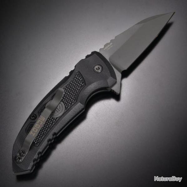 SIG16162 Couteau SIG X1-MicroFlip Button Lock Lame Acier CPM-154 Manche G10 USA