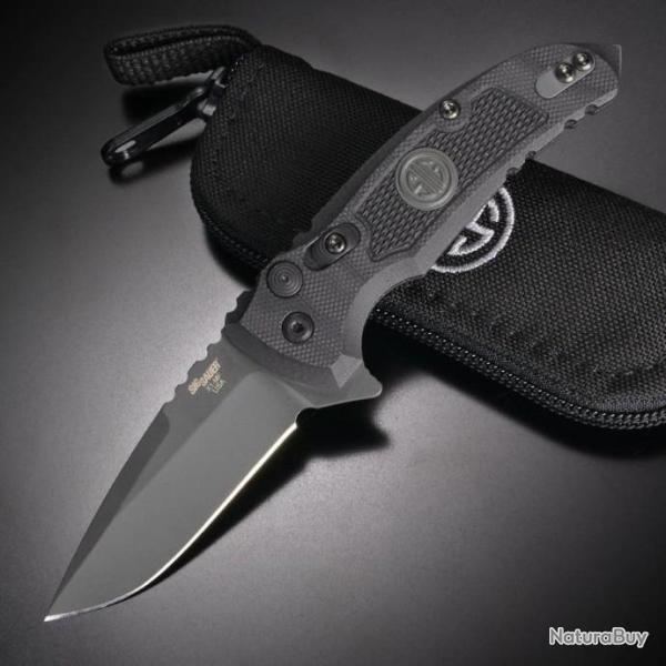 SIG16172 Couteau SIG SAUER X1-MicroFlip Button Lock Lame Acier CPM-154 Manche G10 USA