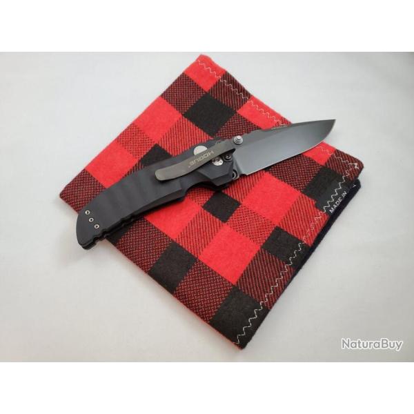 SIG36172 Couteau SIG SAUER EX-01 Button Lock Gray Lame Acier CPM-154 Manche G10 USA