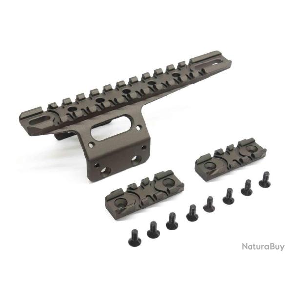 Front rail set FDE Action Army pour AAC T10