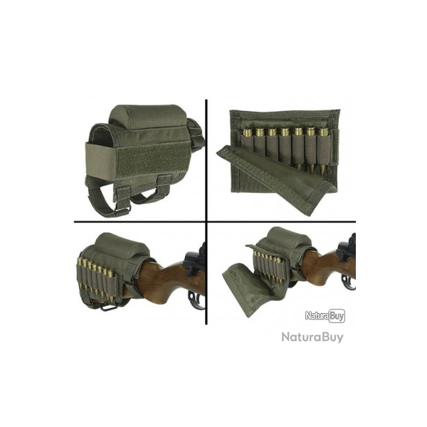 Busc de crosse avec cartouchi�re VERT - LIVRAISON GRATUIT