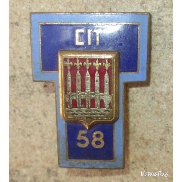 58� C.I.T, �mail, dos guilloch� dor�, 2 bol�ros Drago, pont argent�