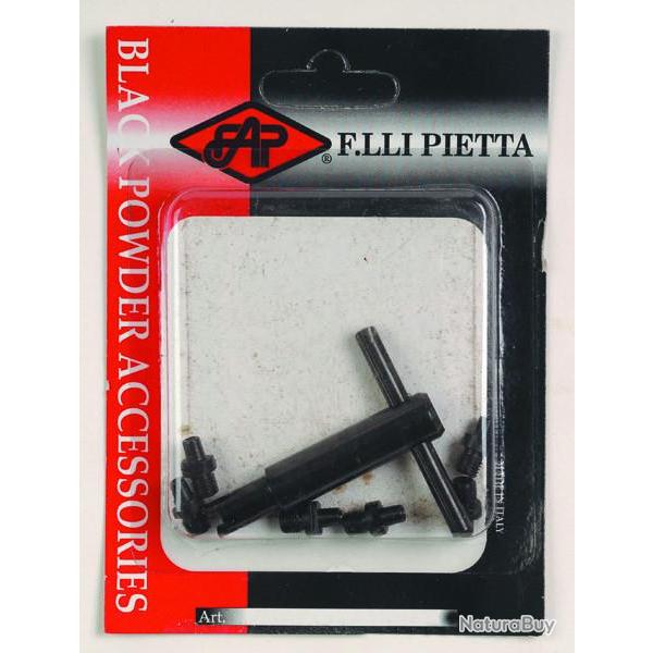 Cl  Chemine Poudre Noire Pietta + 6 Chemines - Calibre 44 - Livraison Offerte