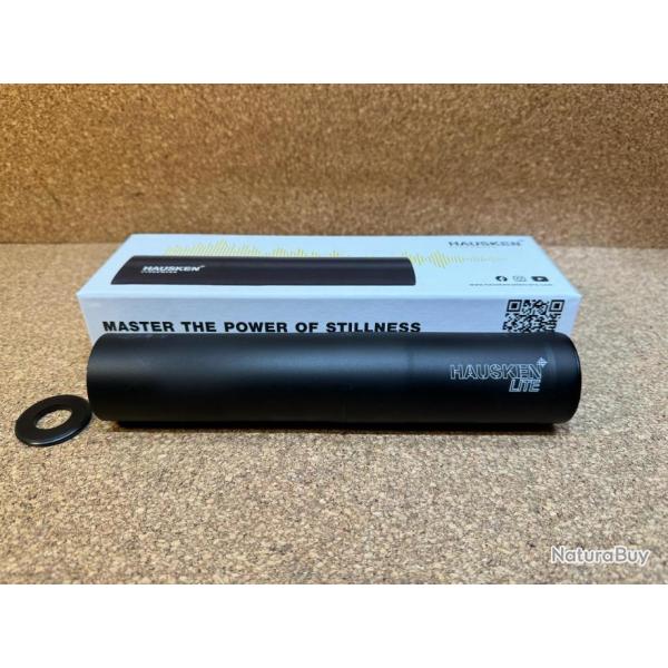 PACK silencieux HAUSKEN JD 224 LITE 7.7mm Cal 30-06/.300wm/.308/.30/.7rm, MDS + Adaptateur