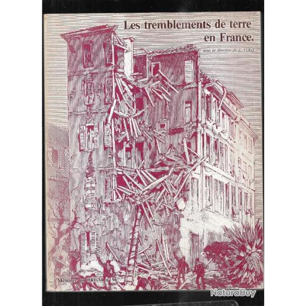les tremblements de terre en france collectif , direction j.vogt