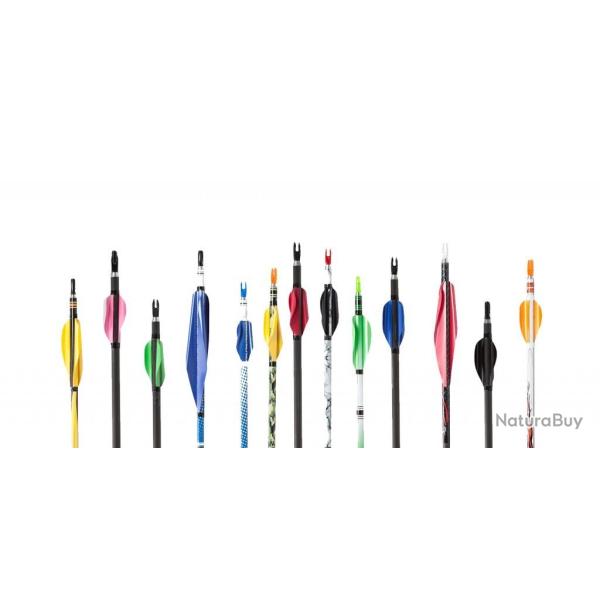 SPINWING - Plumes 1-3/4" ROUGE GAUCHER (LH)