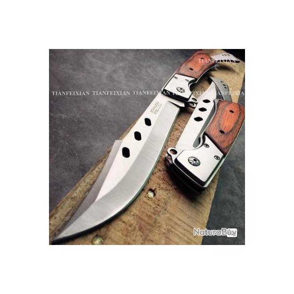 couteau de chasse en acier inoxydable 25CM - LIVRAISON GRATUITE !!