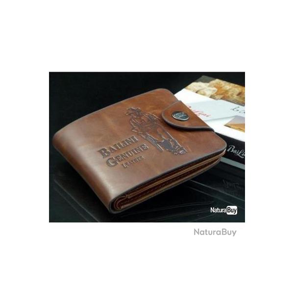 portefeuille tr�s beau en simicuir cow boy - livraison gratuite !!