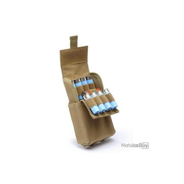 poches militaire taille de la hanche ceinture POUR CAILBRE 12 SABLE - LIVRAISON GRATUITE !!