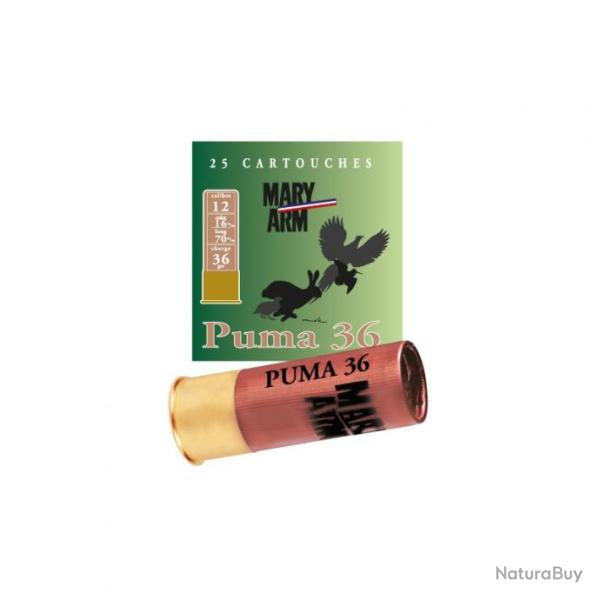 CARTOUCHES MARY-ARM PUMA 36 GR BOURRE � JUPE 6