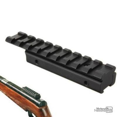 Adaptateur Rail Weaver 21mm Vers Rail 11mm - Pour Fusils Et Pistolets - Convertisseur D'accessoires Optiques