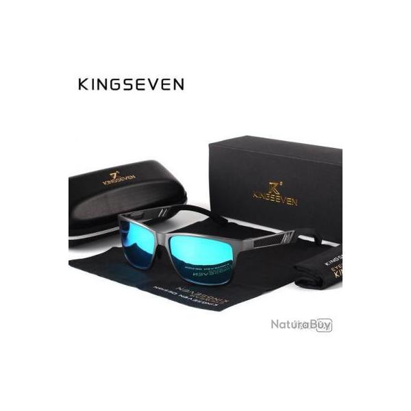 Lunette de soleil Polarise KINGSEVEN bleut - LIVRAISON GRATUITE !!