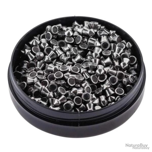 Boite de 500 plombs Black ops soul t�te pointue cal 4,5mm