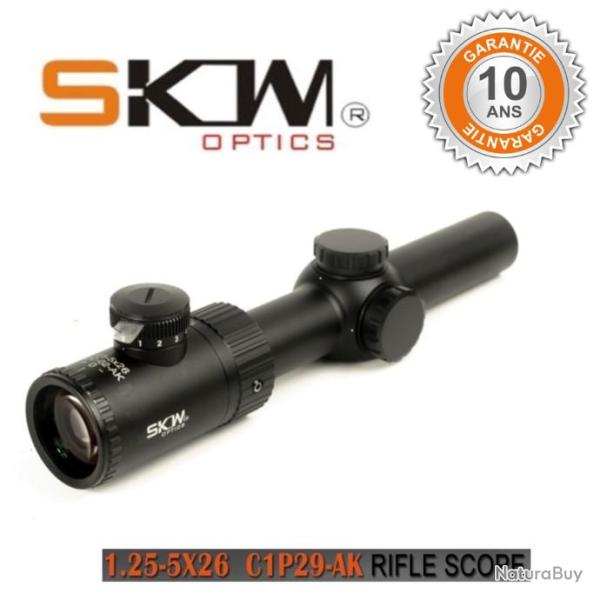 Lunette skowoptique 1.25-5x26 -GARANTIE 3 ANS-HIGHT QUALITY - LIVRAISON GRATUITE !!